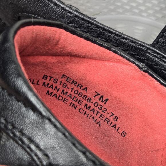 Baretraps Women's Black Ferra Flower Lasercut Comfort Flats Size 7M - Picture 8 of 11